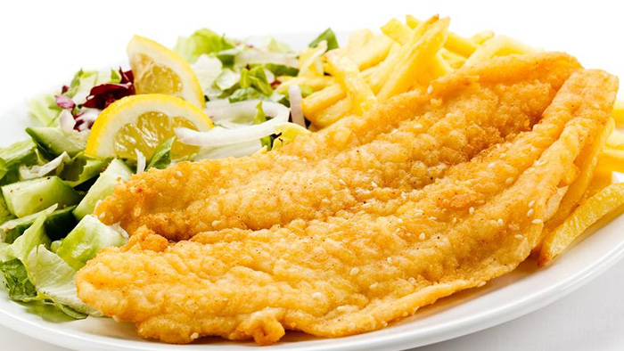 Crunchy Catfish With Lemon Lime Tartar Sauce